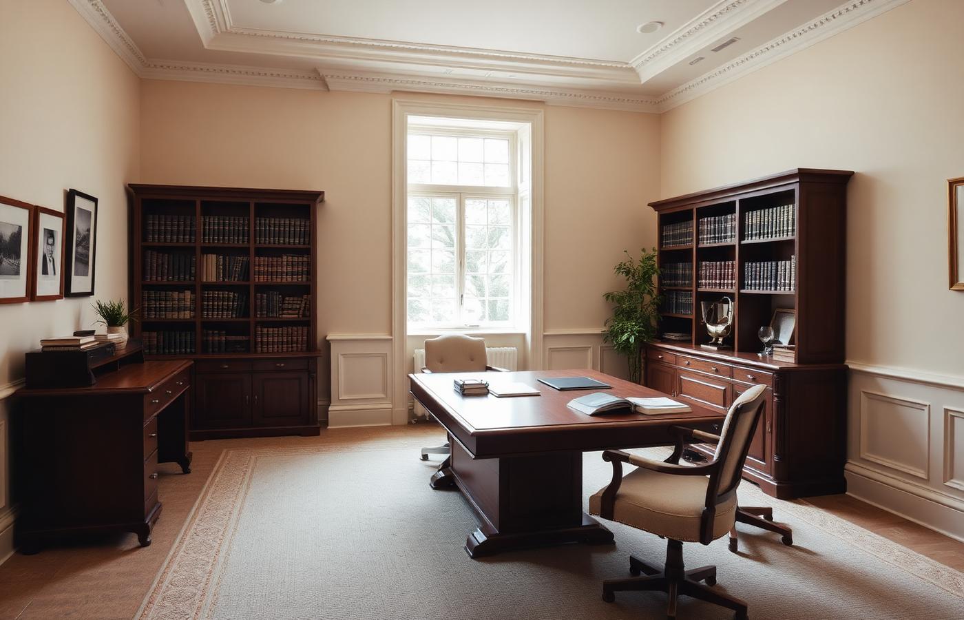 Interior of the notarial office
